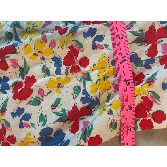 RIXO Floral Button-Front Dress Gorgeous 90s-Inspired Print Based on Measurements - Picture 11 of 12